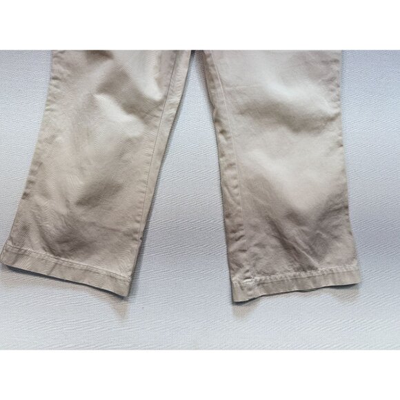 NWT Tommy Hilfiger Womens Cropped Chino Pants Size 10P Beige Casual Summer - Picture 12 of 16